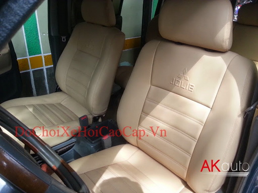 Bọc Ghế Da Xe Ô Tô Giá Rẻ TpHCM xe Mitsubishi Jolie