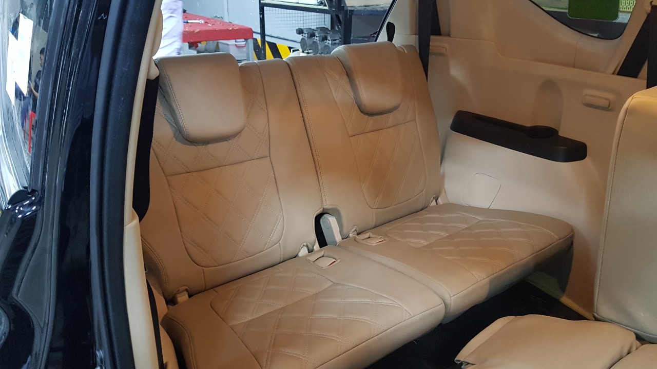 Hình ảnh sau khi được bọc ghế da xe Xpander