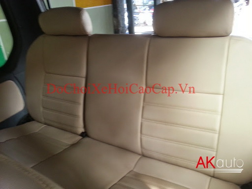 Bọc nệm ghế da cho xe Mitsubishi Jolie dễ vệ sinh