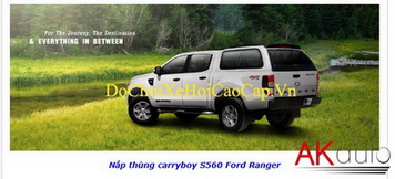 Nắp Thùng Canopy Xe Bán Tải Ford Ranger S560N