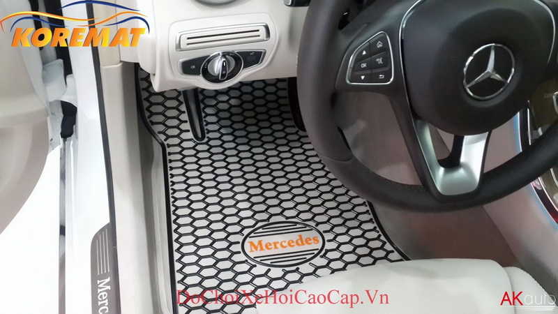 Thảm Lót Chân Sàn Xe Mercedes C Class tăng vẻ thẩm mỹ cho xe